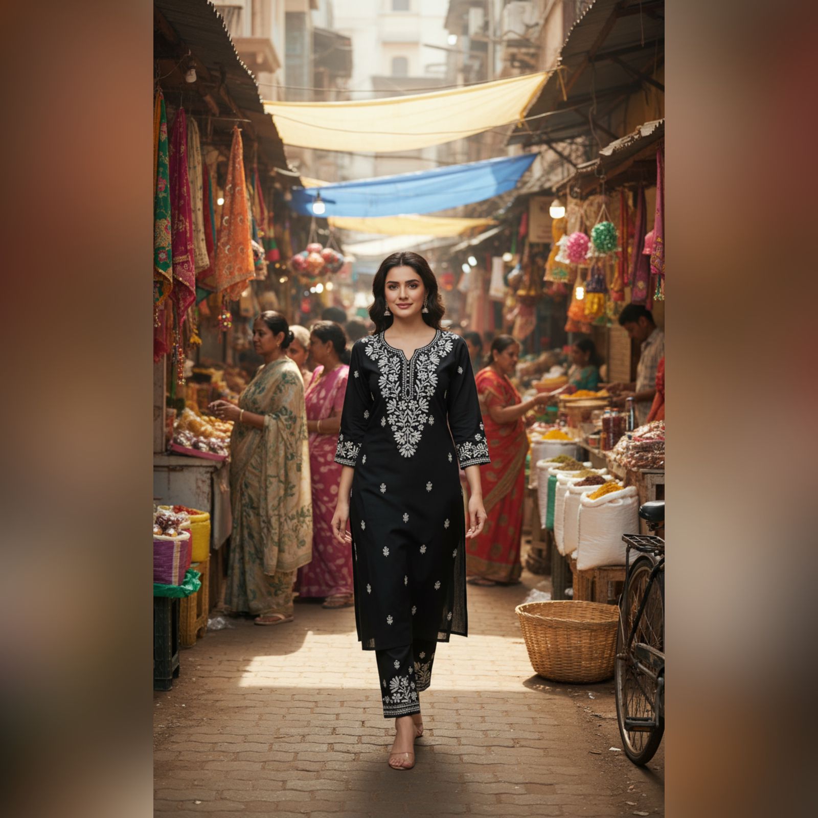 ZAUJA Adaa — The Chikankari Edit